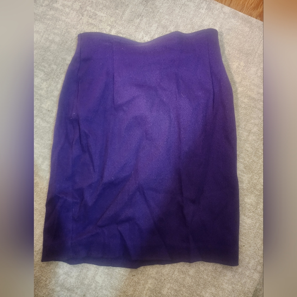 The Limited Purple Pencil Skirt